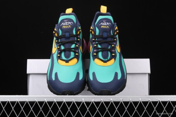 NIKE Air Max 270React new high-frequency mesh function half-palm air cushion cushioning running cloth shoes AO4971-300 - Image 10