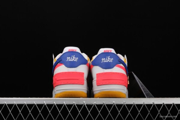 NIKE Air Force 1 ShAdidasow light weight heightened low-top 100-top board shoes CI0919-105 - Image 13