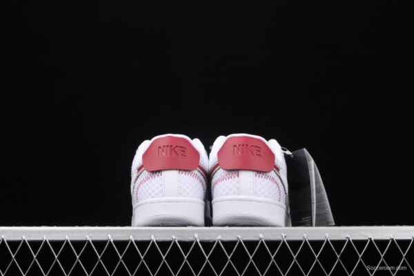 NIKE Court Vision Lo Prmv spliced Red Heart Standard Leisure Board shoes CI7827-100 - Image 12