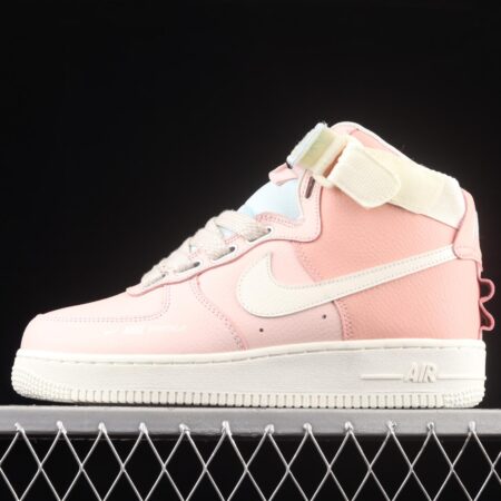 NIKE Air Force 1 Hi UT Air Force Cherry Pollen High-top Leisure Board shoes CQ4810-621