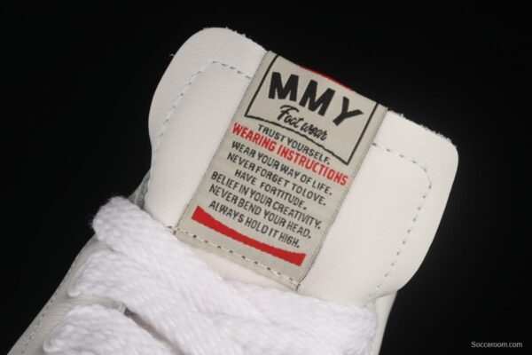 MMY/Maison MIHARA YASUHIRO Wayne Original Sole Leather Mid Sneaker Japanese concept fashion designer Mihara Kangyu brand shell front page deformation retro dissolved ice cream Zhongbang board shoes - Image 8