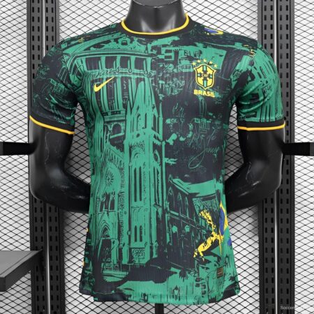 Player Version 2024 Brazil Green Special Jersey