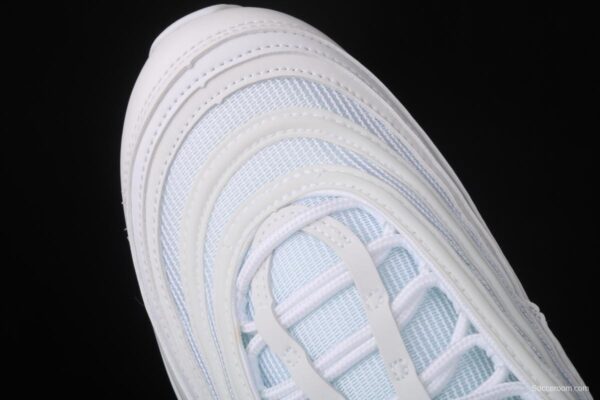 NIKE Air Max 973M reflective all-white bullet air cushion running shoes 921826-101 - Image 8