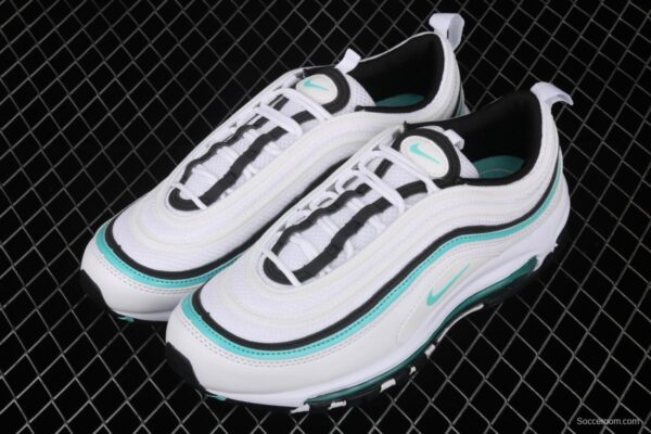NIKE Air Max 97 White and green bullet air cushion running shoes CZ3574-130 - Image 9