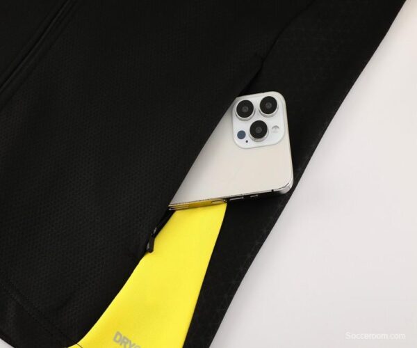 24/25 Borussia Dortmund Black/Yellow Full Zipper Jacket +Long Pants - Image 8