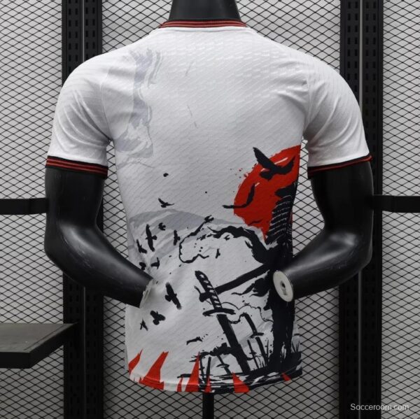 Player Version 2024 Japan White Japanese Samurai Jersey - Image 2