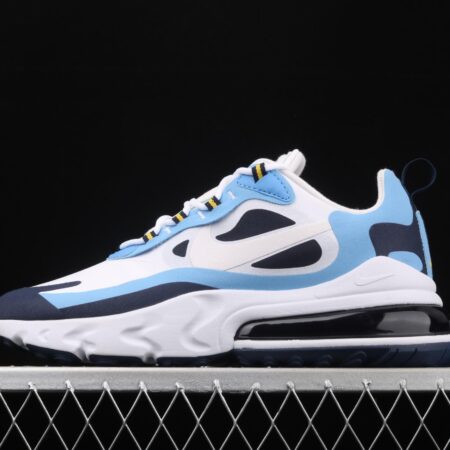 NIKE Air Max 270React new high-frequency mesh hollowing out function half-palm air cushion running shoes CT1264-104
