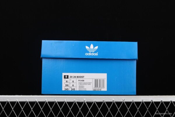 Adidas ZX 2K Boost FY1458 2020 summer new clover popcorn vintage running shoes - Image 11