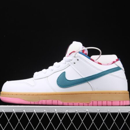 NIKE SB DUNK Low Pro raw rubber head layer leather leisure low-top skateboard shoes CN4504-108