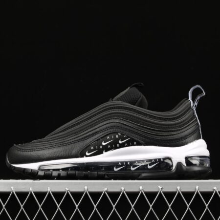 NIKE Air Max 97 Lx black and white serial bullet air cushion running shoes AR7621-001
