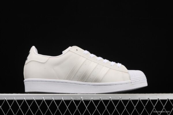 Adidas SuperStar FX7781 shell head clover 50th anniversary dazzle laser Korean version leisure couple board shoes - Image 16