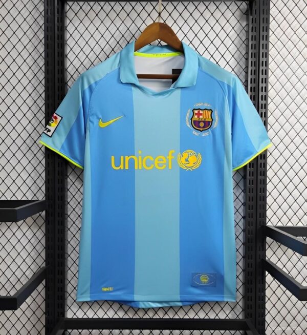 Retro 07/08 Barcelona Away Jersey - Image 12