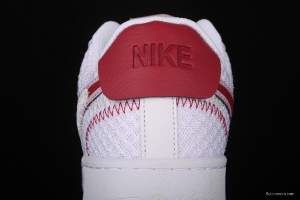 NIKE Court Vision Lo Prmv spliced Red Heart Standard Leisure Board shoes CI7827-100 - Image 5