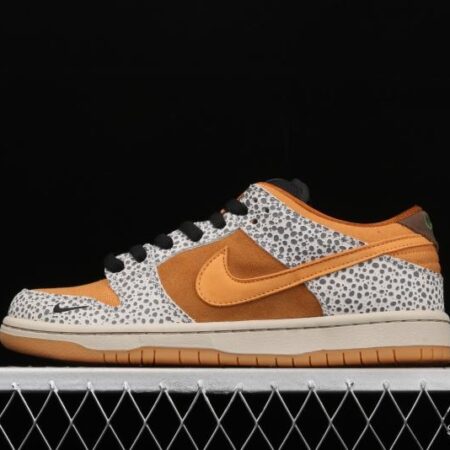 NIKE SB DUNK Low Safari grouper burst crack mandarin duck hook casual board shoes CD2563-002