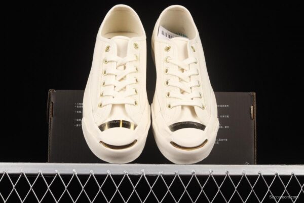 Converse Jack Purcell year of the Tiger Limited Series Golden Tiger opening smile low upper board shoes 164058C - Image 12