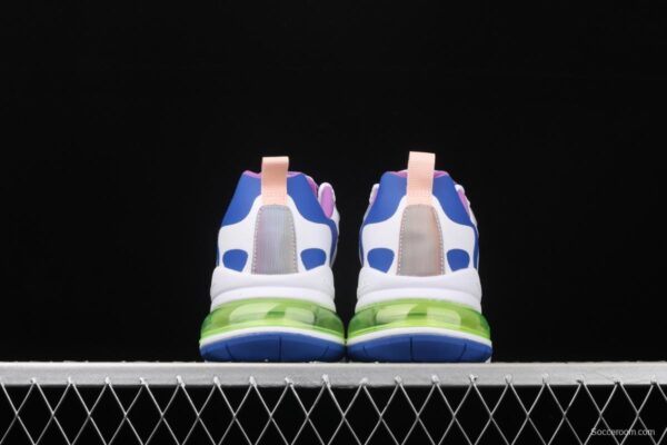 NIKE Air Max 270React new high-frequency mesh hollowing out function half-palm air cushion running shoes CW0630-100 - Image 12