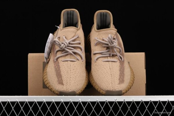 Adidas Yeezy Boost 350 V2 FX9033 Darth Coconut 350 second generation hollowed-out sesame gray angel color BASF popcorn - Image 12