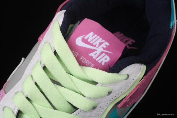NIKE Air Force 1 ShAdidasow light weight heightened low-top 100-board shoes CK3172-001 - Image 7