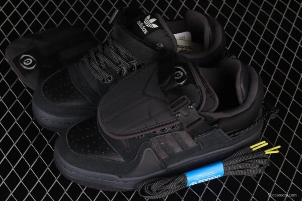Adidas BAdidas Bunny Forum 84 Low GW5021 black rabbit Velcro popular single classic vintage basketball shoes - Image 11