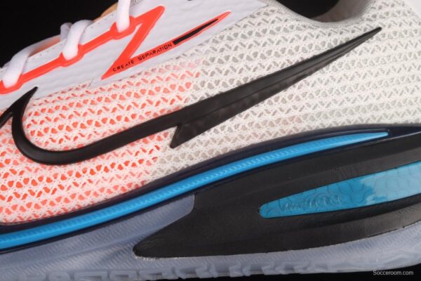 NIKE Air Zoom G.T.Cut EP White Orange Color matching Series Basketball shoes CZ0176-101 - Image 7