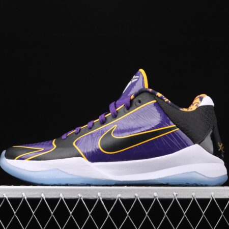 NIKE Zoom Kobe 5 Protro Lakers Kobe 5 Lakers limit low-end sports basketball shoes CD4991-500