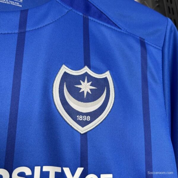 24/25 Portsmouth Home Jersey - Image 4