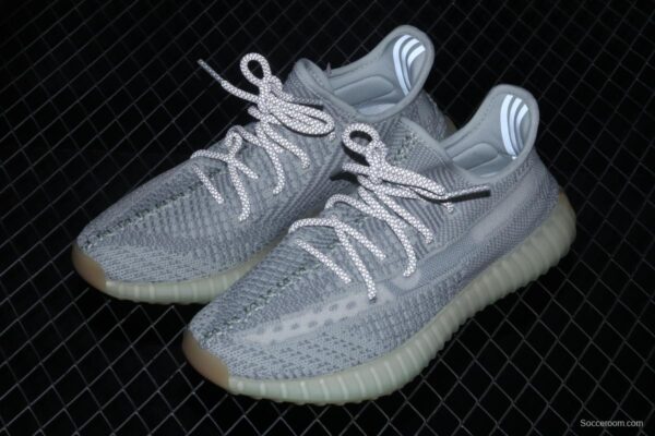 Adidas Yeezy Boost 350V2 Tailgate FX4348 Darth Coconut 350 second generation hollowed-out Asian gray angel color - Image 2