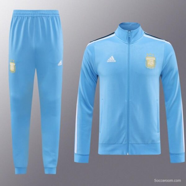 2024 Argentina Blue Full Zipper Jacket +Long Pants - Image 14