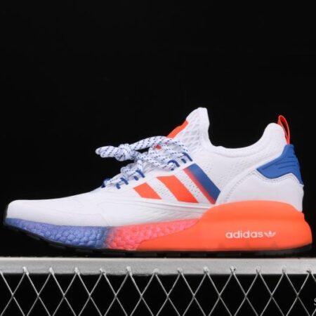 Adidas ZX 2K Boost FV2966 2020 summer new clover popcorn vintage running shoes