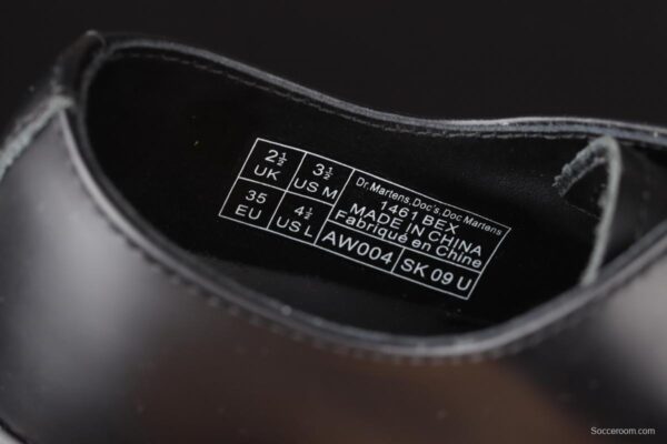 Dr.martens 21s Martin boots 1461 Bex muffin medium thick bottom low side 21084001 - Image 4