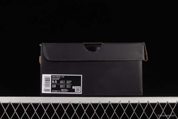 NIKE Air Force 1'07 Beige Black Grey Colorblock Low Top Sports Casual Sneakers RS2696-112 - Image 11