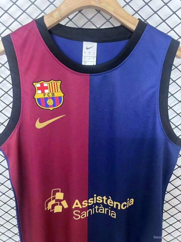 24/25 Barcelona Home Basketball Jersey - Image 3