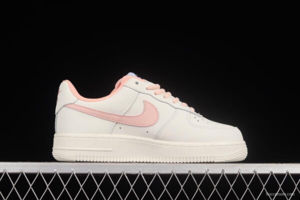 NIKE Air Force 1'07 Low White Pink Low Casual Sneakers CQ5059-106 - Image 14