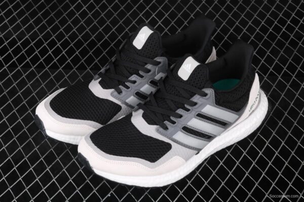 Adidas Ultra Boost Pure EF0726 popcorn knitted breathable cushioning running shoes - Image 9