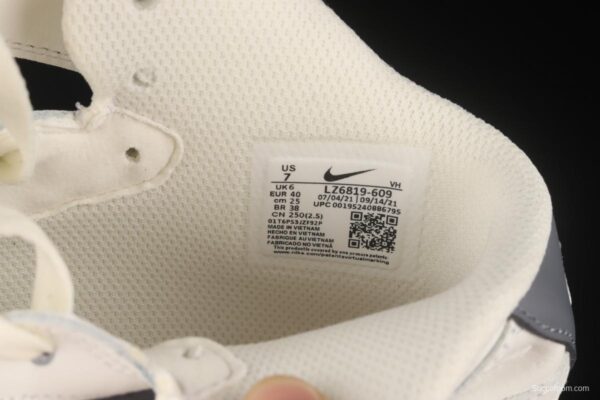 NIKE Air Force 1 Mid'07 Rice White Grey medium-top casual board shoes LZ6819-609 - Image 5