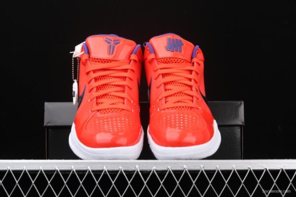 NIKE Zoom Kobe 4 Protro UNDEFEATED Kobe Bryant four generations of sun orange low-top men's basketball shoes CQ3869-800 - Image 10