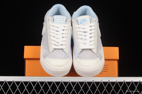 NIKE Blazer Low Vntg '77 Lavender Colorway Trailblazer Low-Top Sneakers DH4101-001 - Image 12
