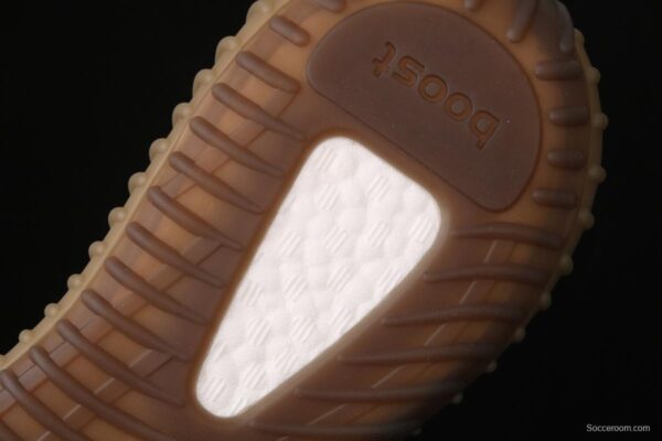 Adidas Yeezy 350 Boost V2 Sulfur FZ5240 Darth Coconut 350 second generation hollowed-out pheasant red color BASF Boost original - Image 4