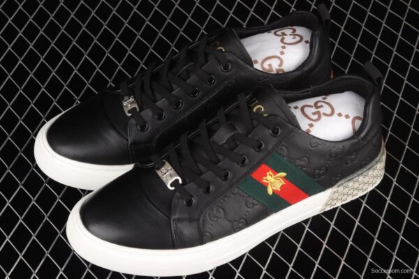 Gucci Ace White embroidered little bee board shoes - Image 10