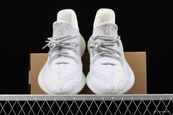 Adidas Yeezy Boost 350V2 Static EF2367 Darth Coconut 350 second generation hollowed-out silk star - Image 9
