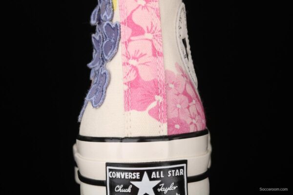 Converse 1970S Flower Series High Top Leisure Board shoes 570580C - Image 7