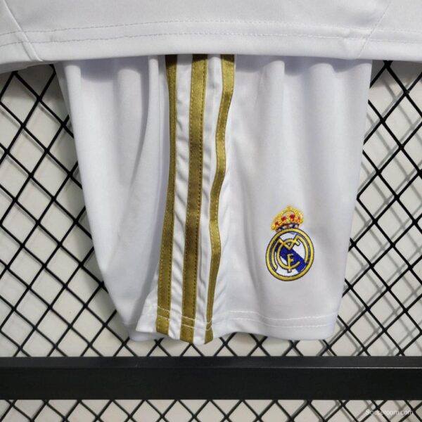 Retro 11-12 KIDS Real Madrid Home Jersey - Image 4