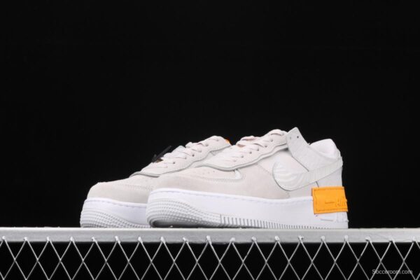 NIKE Air Force 1 ShAdidasow light weight heightened low-top 100-board shoes CU3446-001 - Image 14