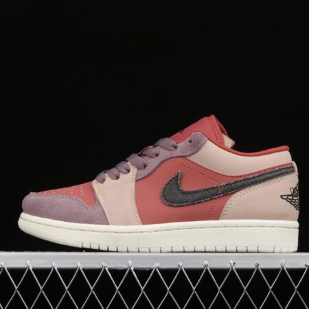 Air Jordan 1 Low pink purple splicing DC0774-602