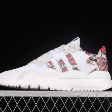 Adidas Nite Jogger Boost FW6696 3M reflective retro running shoes
