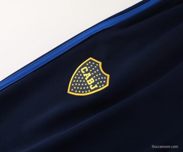 24/25 Boca Juniors Navy/Blue Full Zipper Jacket +Long Pants - Image 4
