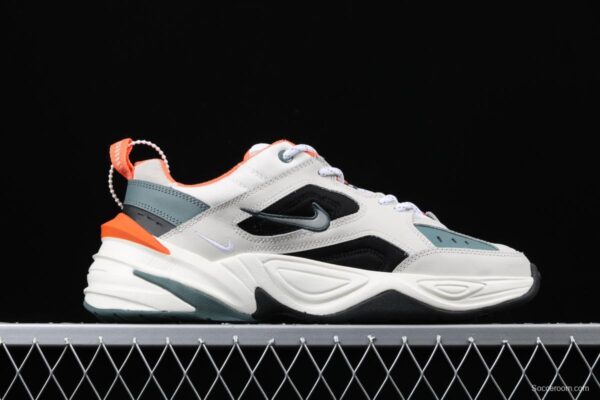 NIKE M2K Tekno white, pink and green color retro sports daddy shoes CI2969-001 - Image 13