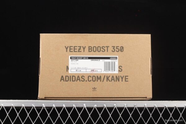 Adidas Yeezy 350 Boost V2 GY7164 Darth Coconut 350 second generation black and blue color - Image 11