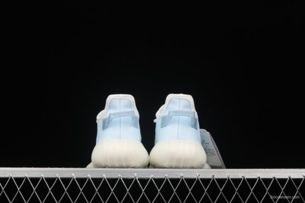 Kids Adidas Yeezy 350 Boost V2 GW2869 Darth Coconut 350 second Generation Kids - Image 12