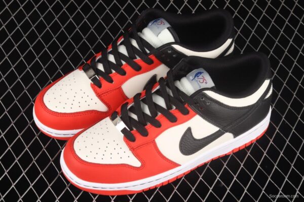 NBA x NIKE DUNK Low EMB '75th Anniversary' NBA joint name SB smash rebound low upper board shoes DD3363-100 - Image 10